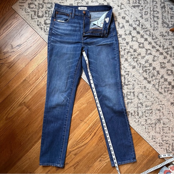MADEWELL The High Rise Slim Boyjean 26/2 indigo denim jeans | discont’d … - Picture 14 of 14